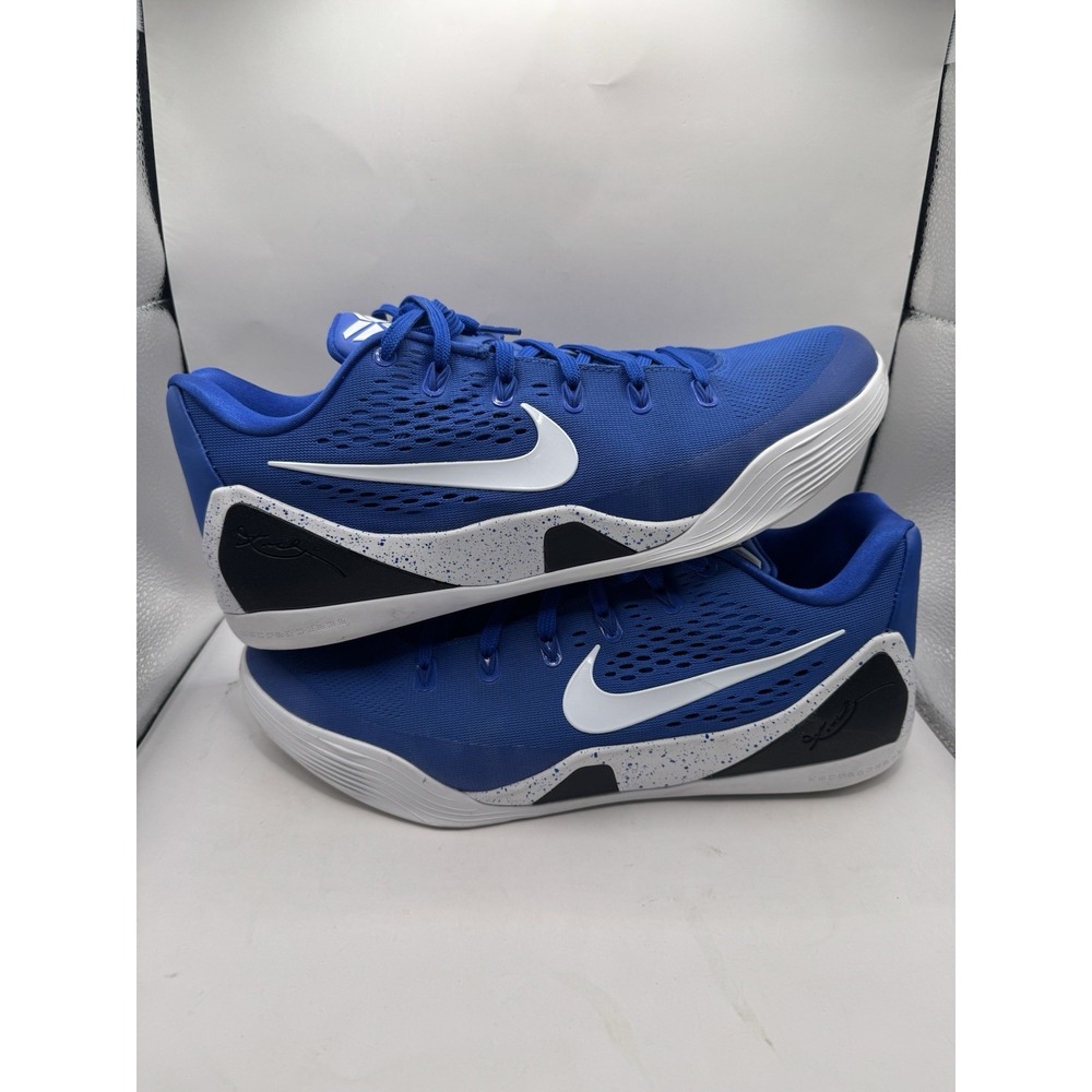 Nike Kobe IX Elite Low EM Protro Shoes Men’s SZ 13 Game Royal IH1401-400 No Box